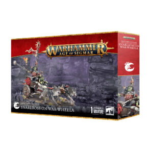 GLOOMSPITE GITZ: SNARLBOSS ON WAR-WHEELA