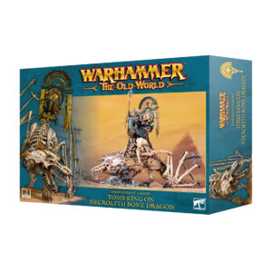 TOMB KING ON NECROLITH BONE DRAGON