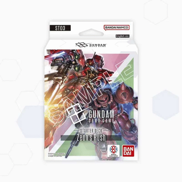 Gundam Card Game: Starter Deck (ST03) Zeon's Rush
