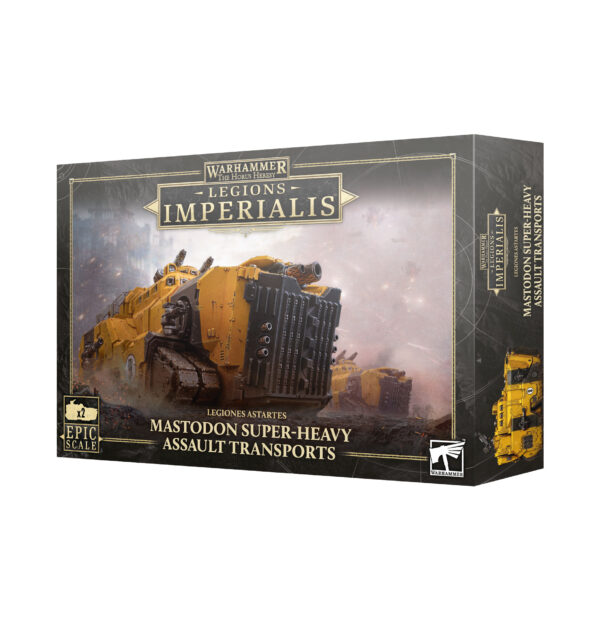 LEGIONS IMPERIALIS: MASTODON SUPER-HEAVY ASSAULT TRANSPORTS