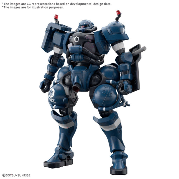 HG POLICE ZAKU 1/144 - Image 5