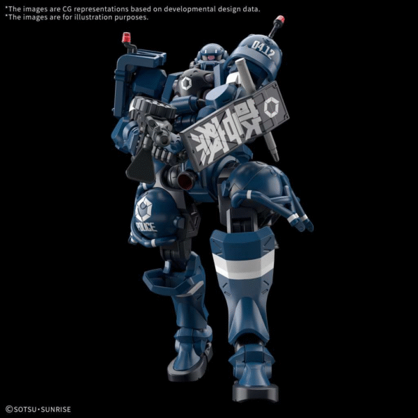 HG POLICE ZAKU 1/144 - Image 3