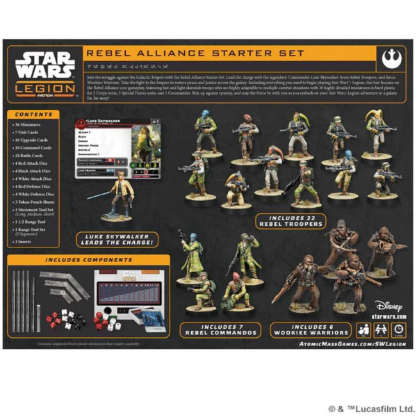Star Wars: Legion - Rebel Alliance Starter Set - Image 2