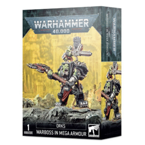 ORKS: ORK WARBOSS IN MEGA ARMOUR