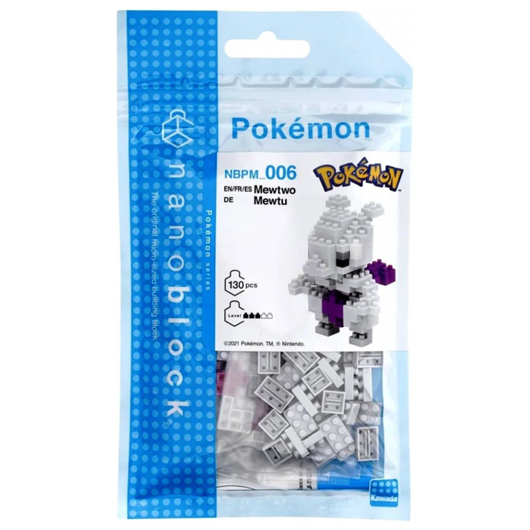 Nanoblock - Pokemon Mewtwo