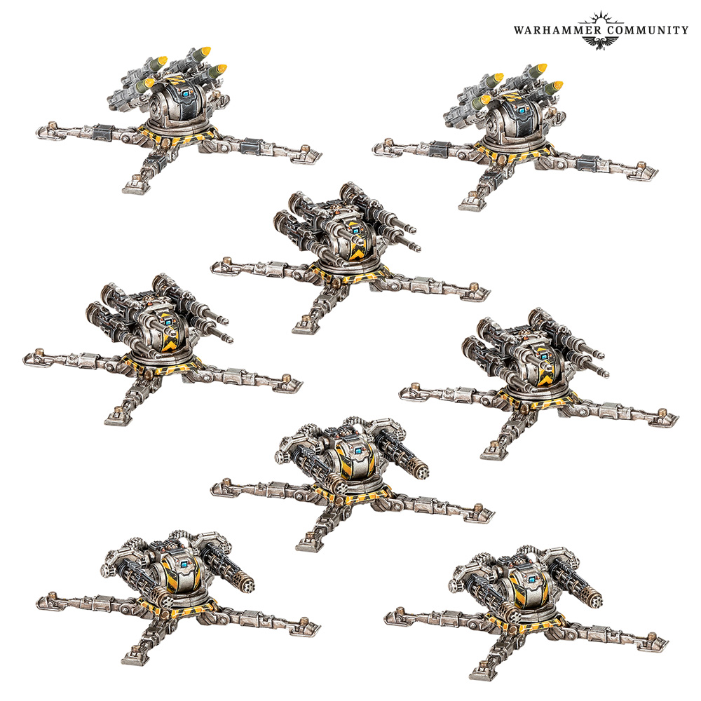 LEGIONES ASTARTES ARAKNAE WEAPONS PLATFORM BATTERIES - Image 2